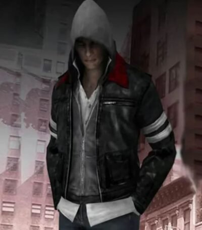 Video Game Prototype 2 Alex Mercer Black Leather Jacket