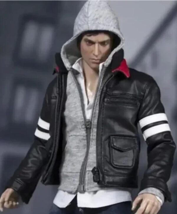 Video Game Prototype 2 Alex Mercer Black Leather Jacket