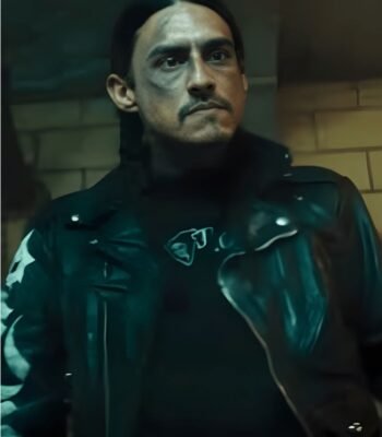 Villa RZR TV Series Black Biker Leather Jacket