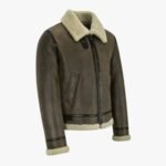 Vincent Air Force SF Flying Bomber Lambskin Leather Jacket