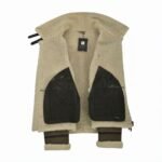 Vincent Air Force SF Flying Bomber Lambskin Leather Jacket