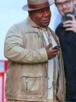 Ving Rhames Mission Impossible Fallout Distressed Leather Jacket