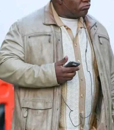 Ving Rhames Mission Impossible Fallout Distressed Leather Jacket