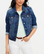 Virgin River Melinda Monroe Blue Denim Trucker Jacket