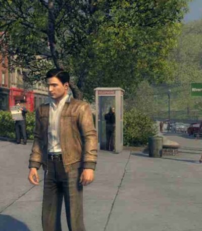 Vito Scaletta Mafia 2 Video Game Brown Jacket