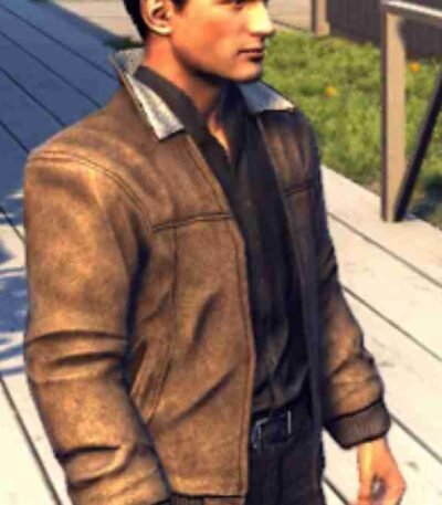 Vito Scaletta Mafia 2 Video Game Brown Jacket