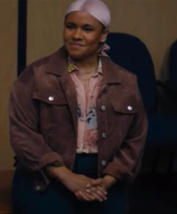 Vivian Fitting In 2024 Brown Suede Leather Jacket