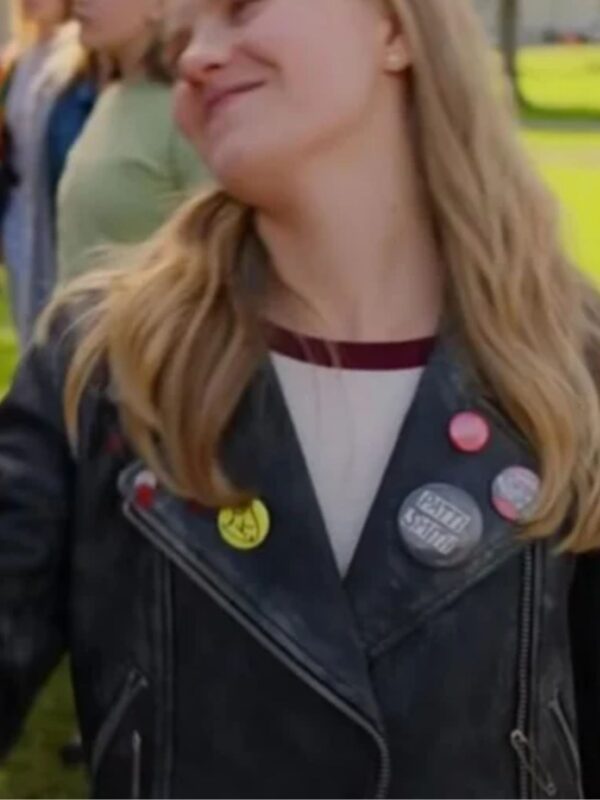 Vivian Moxie 2021 Black Leather Jacket