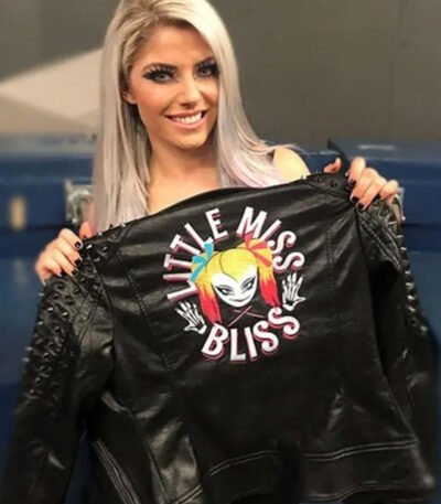 WWE Alexa Bliss Leather Jacket Black