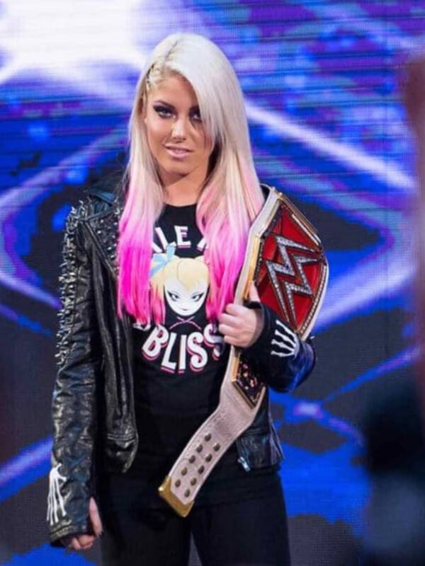 WWE Alexa Bliss Leather Jacket Black