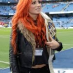 WWE Becky Lynch Black Fur Jacket