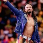 WWE Brian Kendrick Studded Blue Biker Leather Jacket