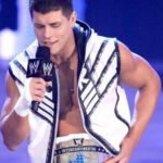 WWE Cody Rhodes White Leather Vest With Hood