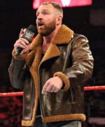 WWE Dean Ambrose Brown Leather Jacket
