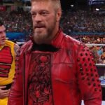 WWE Edge Red Leather Jacket