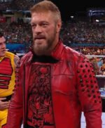 WWE Edge Red Leather Jacket