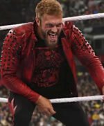 WWE Edge Red Leather Jacket