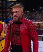 WWE Edge Red Leather Jacket