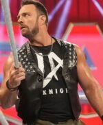 WWE LA Knight Leather Vest