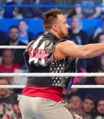 WWE LA Knight Leather Vest
