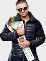 WWE Michael Gregory The Miz Leather Coat