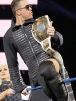 WWE Michael Gregory The Miz Leather Coat