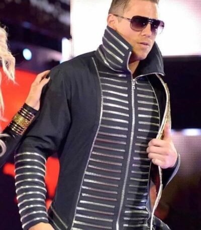 WWE Michael Gregory The Miz Leather Coat