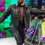 WWE Raw 2023 Seth Rollins Black Puffer Jacket