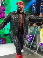 WWE Raw 2023 Seth Rollins Black Puffer Jacket