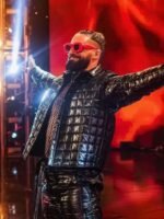 WWE Raw 2023 Seth Rollins Black Puffer Jacket