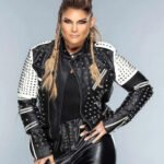 WWE Raw Beth Phoenix Studded Leather Jacket