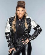 WWE Raw Beth Phoenix Studded Leather Jacket