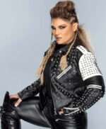 WWE Raw Beth Phoenix Studded Leather Jacket