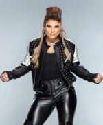 WWE Raw Beth Phoenix Studded Leather Jacket