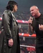 WWE Raw Rhea Ripley Black Leather Coat