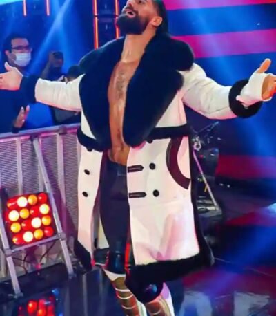 WWE Raw Seth Rollins White Coat
