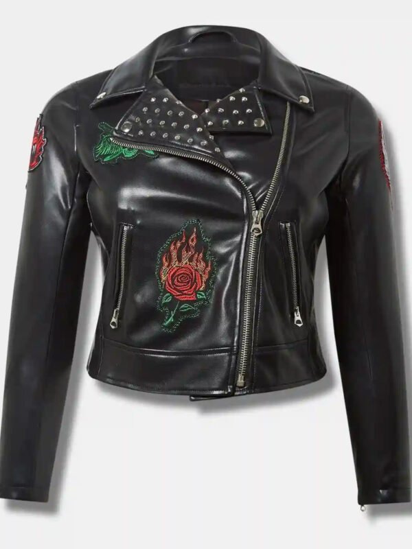 WWE Smackdown Piper Niven Studded Leather Jacket