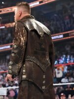 WWE The Miz Studded Black Coat