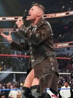 WWE The Miz Studded Black Coat