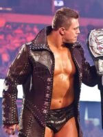 WWE The Miz Studded Black Coat