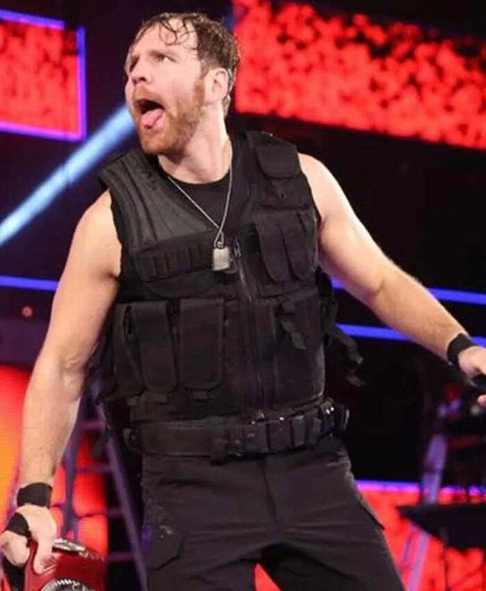 WWE Wrestler Dean Ambrose Black Vest