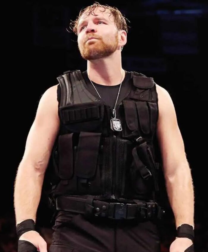 WWE Wrestler Dean Ambrose Black Vest