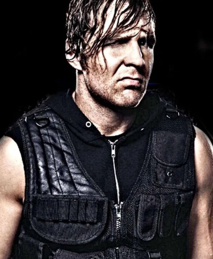 WWE Wrestler Dean Ambrose Black Vest