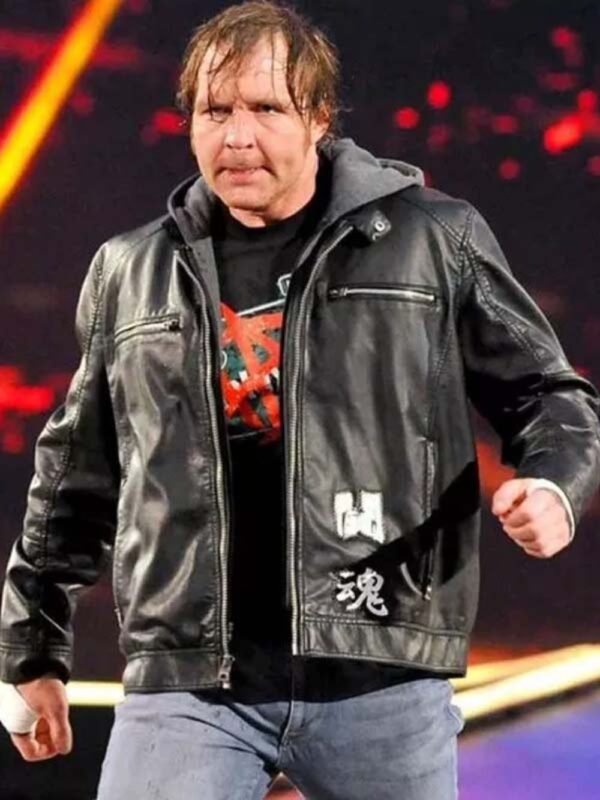 WWE Wrestler Dean Ambrose Leather Jacket