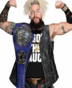 WWE Wrestler Enzo Amore Black Leather Vest