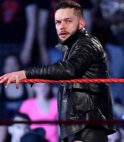 WWE Wrestler Finn Balor Quilted Leather Jacket