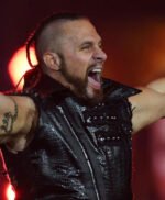 WWE Wrestler Lance Archer Black Vest With Studs