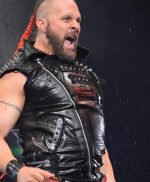 WWE Wrestler Lance Archer Black Vest With Studs