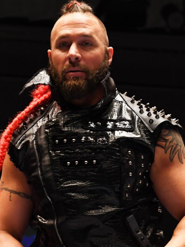 WWE Wrestler Lance Archer Black Vest With Studs