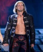 WWE Wrestler Mattel Edge Elite Black Leather Coat